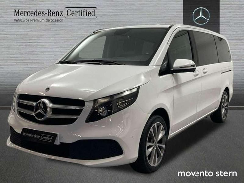 Blanco Usado 2021 Mercedes V220 Avantgarde Monovolumen | 42.500 € (Buen precio) - Imagen 1/4