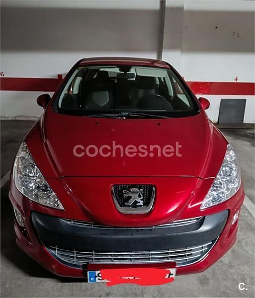 Usado Peugeot 308 Sport 90 CV (66 kW) 2009 Rojo Berlina