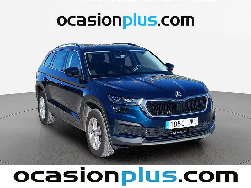 Usado Skoda Kodiaq Ambition 150 CV (110 kW) 2022 Azul SUV