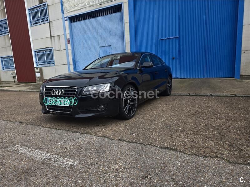 Negro Usado 2011 Audi A5 Sportback Utilitario | 8700 € (Super precio) - Imagen 1/4
