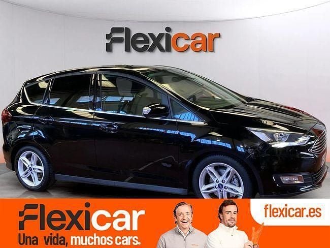 Negro Usado 2017 Ford C-MAX Titanium Monovolumen | 13.990 € (Un poco caro) - Imagen 1/4