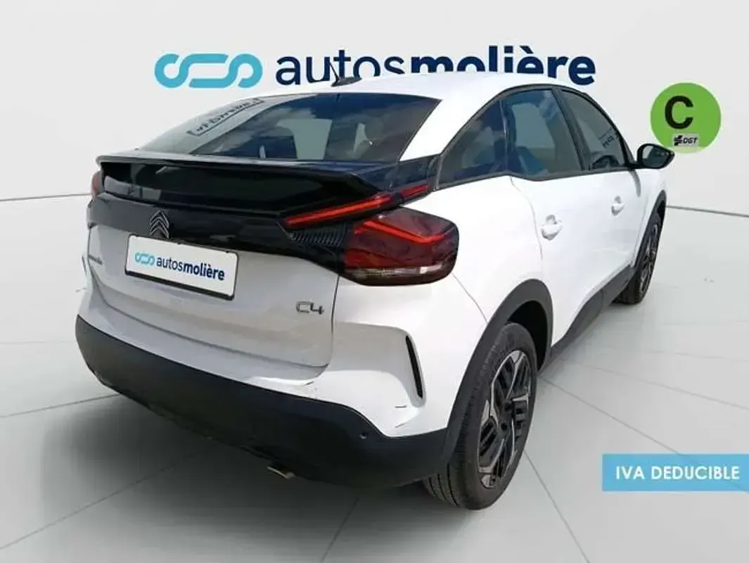 Usado Citroën C4 Feel 131 CV (96 kW) 2021 Blanco Utilitario