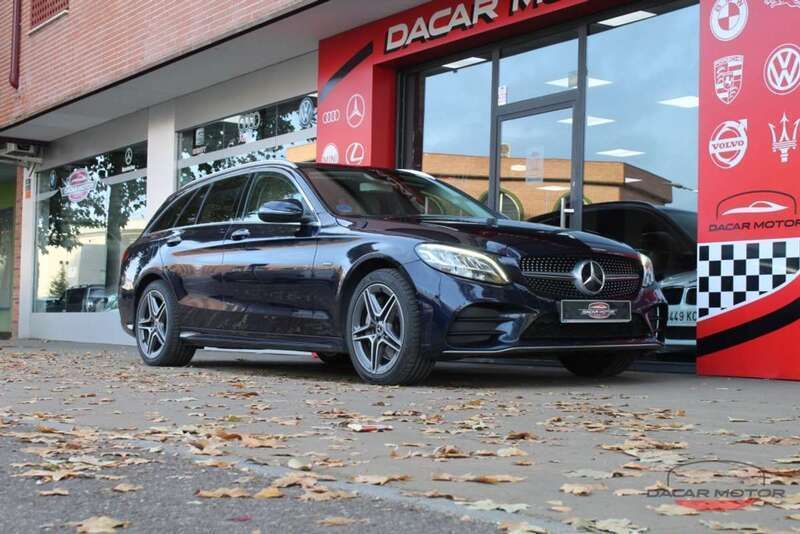 Azul Usado 2019 Mercedes C300e Familiar | 27.950 € - Imagen 1/4