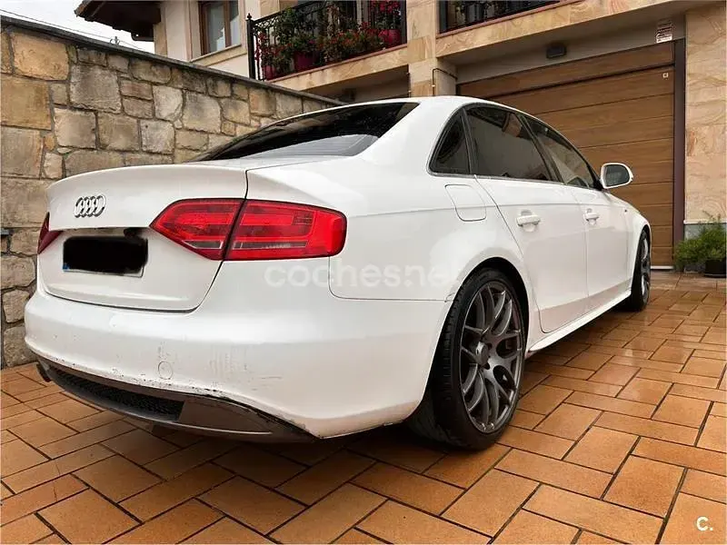 Usado Audi A4 S-Line 170 CV (125 kW) 2008 Blanco Berlina