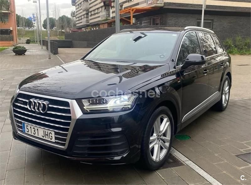 Usado Audi Q7 Sport 272 CV (200 kW) 2015 Negro SUV