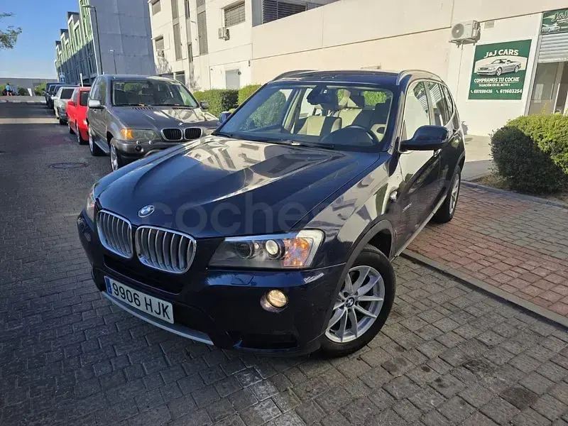 Usado BMW X3 184 CV (135 kW) 2014 Azul SUV