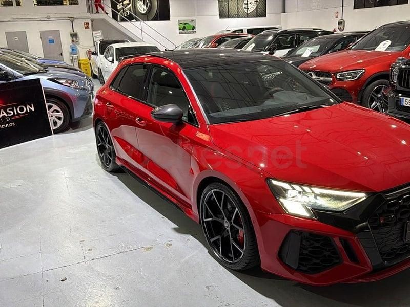 Usado Audi RS3 400 CV (294 kW) 2022 Rojo Berlina
