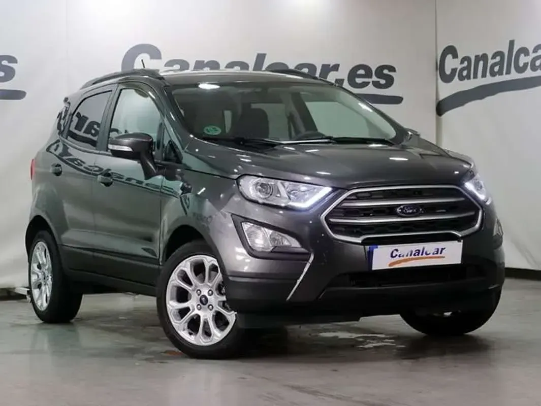 Usado Ford Ecosport Trend 125 CV (91 kW) 2019 Gris SUV