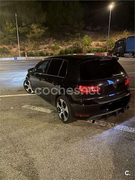 Usado VW Golf VII GTI 210 CV (154 kW) 2012 Negro Berlina
