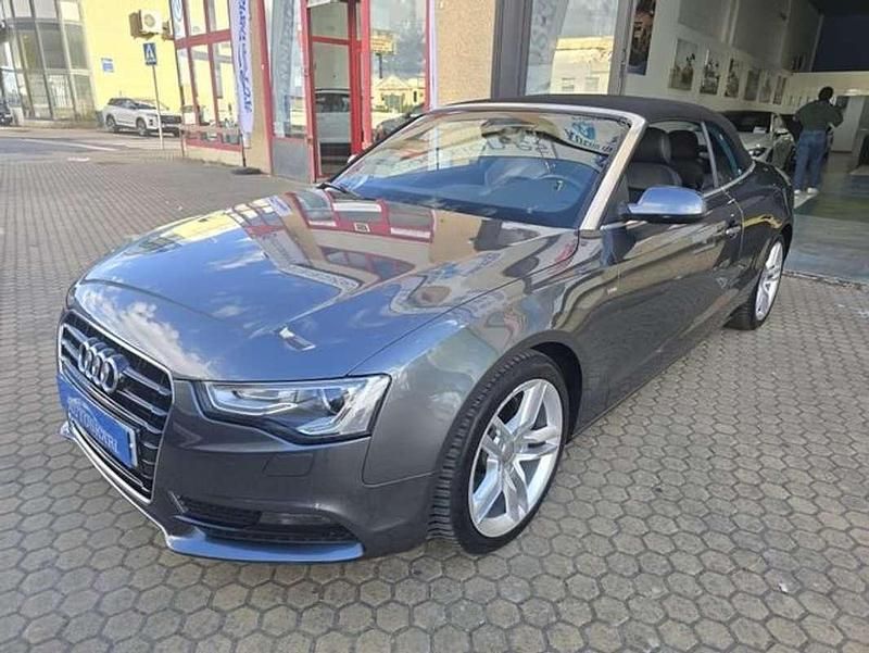 Usado Audi A5 Cabriolet 204 CV (150 kW) 2015 Gris Descapotable