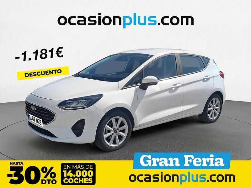 Blanco Usado 2022 Ford Fiesta Trend Utilitario | 13.000 € (Buen precio) - Imagen 1/4