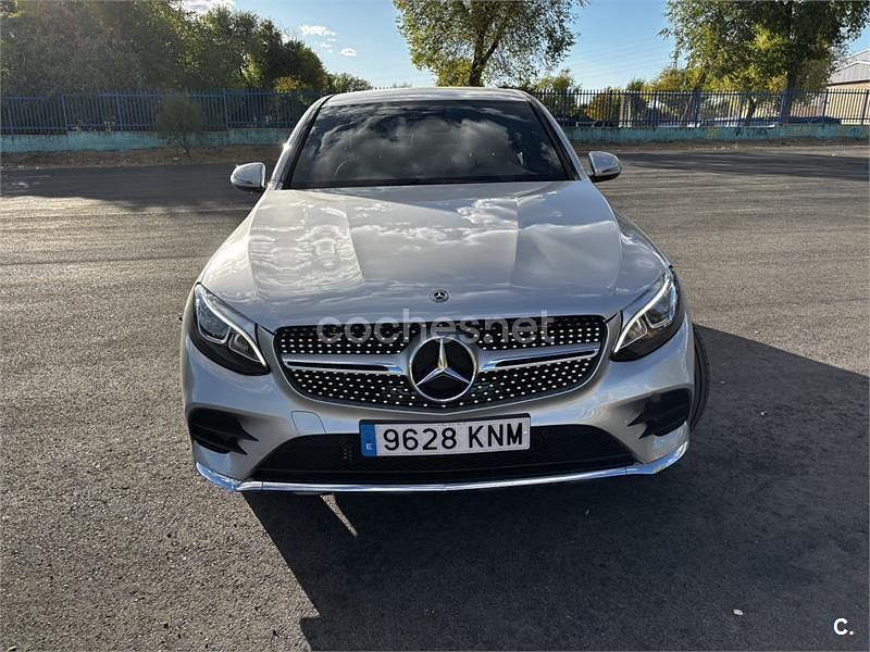 Usado Mercedes GLC250 211 CV (155 kW) 2018 Gris / plata Coupe