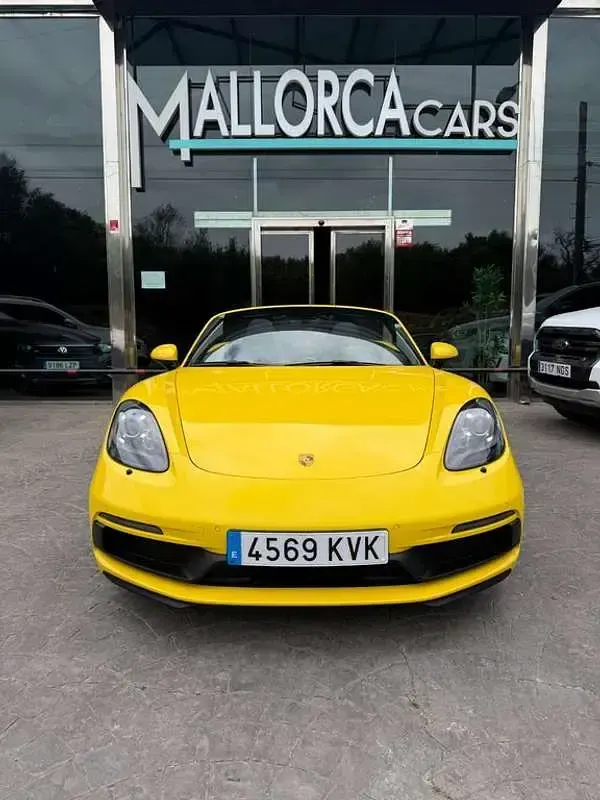 Käytetty Porsche 718 Boxster GTS 364 HP (267 kW) 2019 Keltainen Avoauto