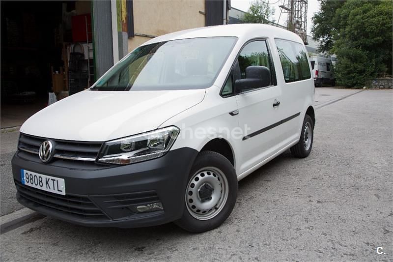 Blanco Usado 2019 VW Caddy Monovolumen | 16.700 € (Precio justo) - Imagen 1/4