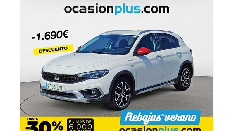 Blanco Usado 2022 Fiat Tipo Cross Utilitario | 16.900 € (Precio justo) - Imagen 1/4
