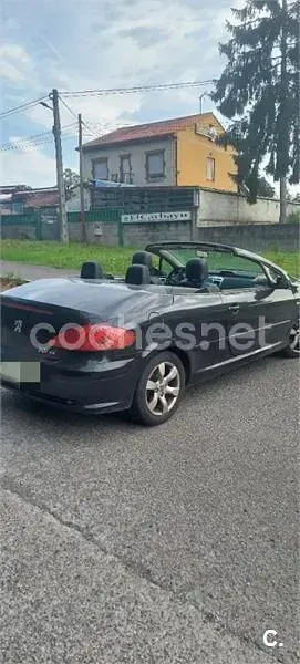 Usado Peugeot 307 CC 138 CV (101 kW) 2006 Negro Descapotable