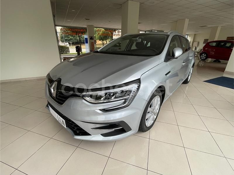 Gris / plata Usado 2020 Renault Mégane GrandTour Intens Familiar | 12.995 € (Un poco caro) - Imagen 1/4