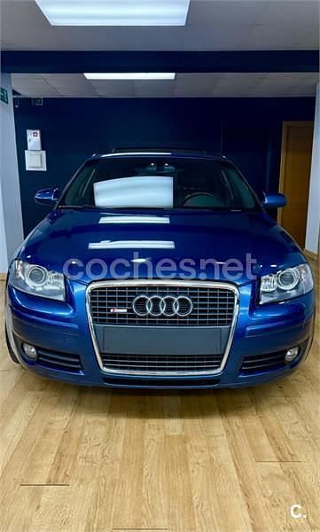 Usado Audi A3 Ambition 170 CV (125 kW) 2007 Azul Utilitario