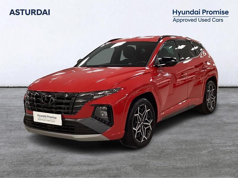 Rojo Usado 2022 Hyundai Tucson N Line SUV | 27.990 € (Caro) - Imagen 1/4