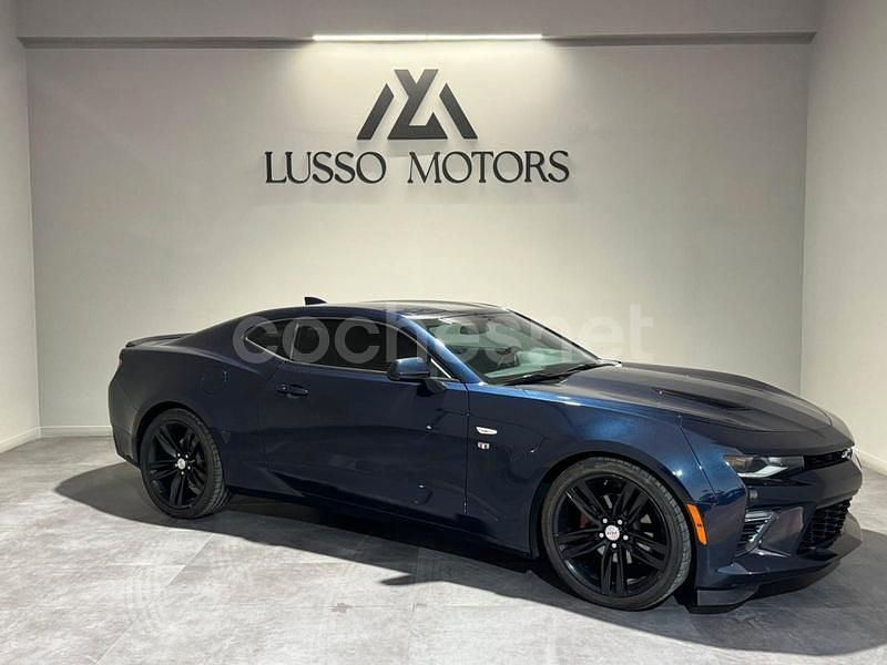 Azul Usado 2016 Chevrolet Camaro Coupe | 36.900 € (Precio justo) - Imagen 1/4
