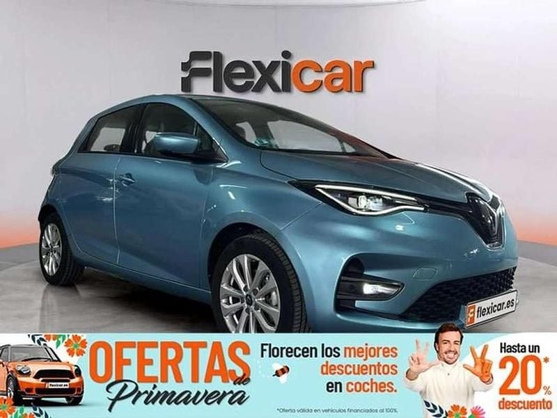 Usado Renault Zoe Intens 79 kW (108 CV) 2020 Azul Utilitario