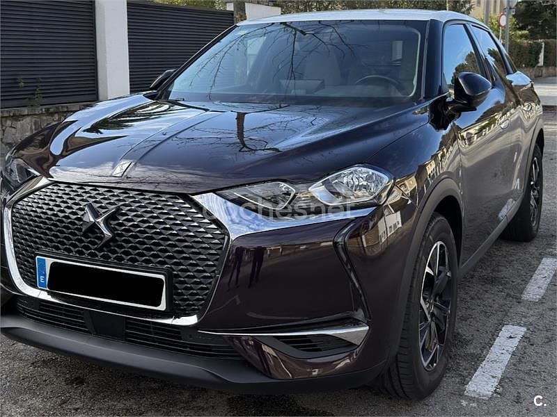 Usado DS Automobiles DS3 Crossback So Chic 100 CV (73 kW) 2020 Violeta / lila SUV