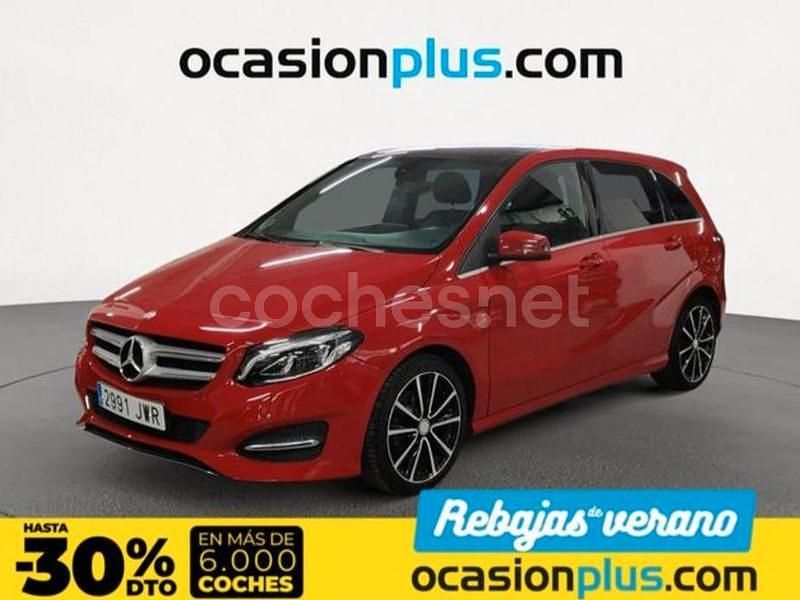 Rojo Usado 2017 Mercedes B200 Monovolumen | 12.800 € (Super precio) - Imagen 1/4