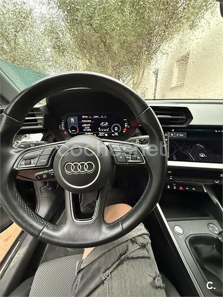 Usado Audi A3 150 CV (110 kW) 2022 Negro Berlina