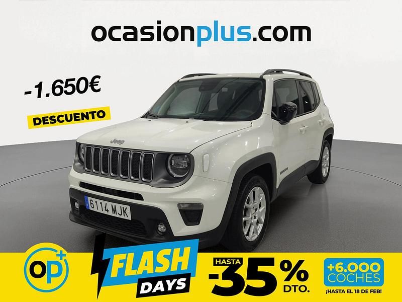 Usado Jeep Renegade Limited 130 CV (95 kW) 2023 Blanco SUV
