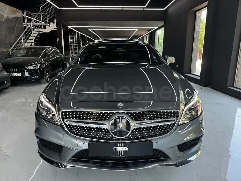 Usado Mercedes CLS350 Shooting Brake 258 CV (189 kW) 2017 Gris / plata Familiar