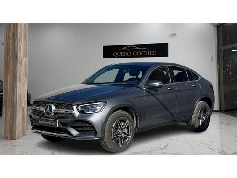Usado Mercedes GLC300 306 CV (225 kW) 2020 Gris Coupe