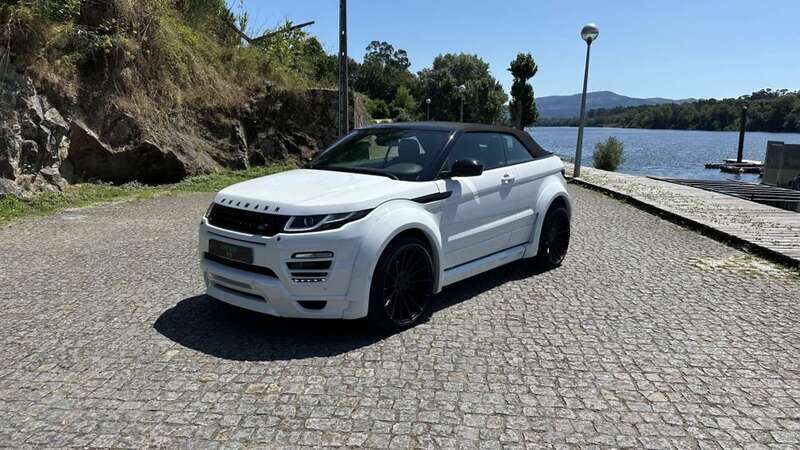 Blanco Usado 2017 Land Rover Range Rover evoque HSE Dynamic Descapotable | 59.900 € - Imagen 1/4