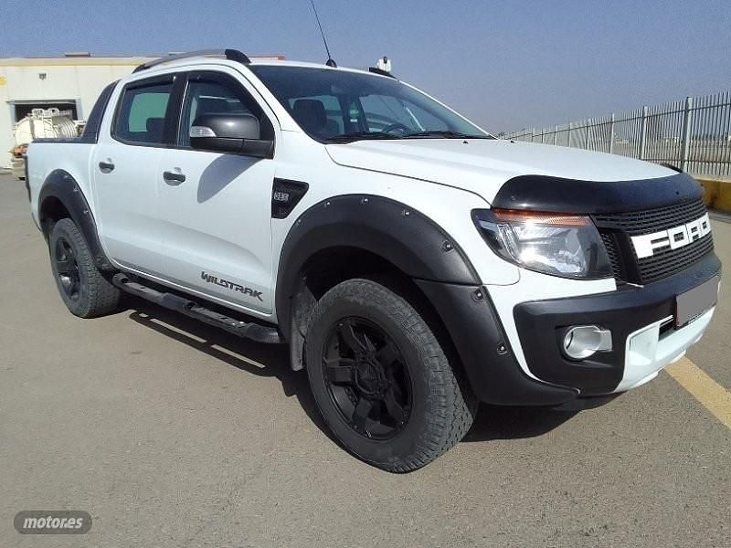 Usado Ford Ranger 200 CV (147 kW) 2015 Blanco Recogida