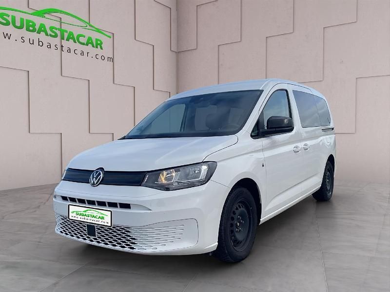 Blanco Usado 2023 VW Caddy Maxi Monovolumen | 25.250 € (Buen precio) - Imagen 1/4