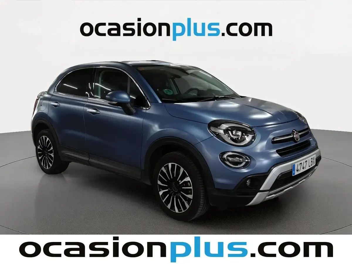 Usado Fiat 500X Cross 110 CV (80 kW) 2019 Azul SUV