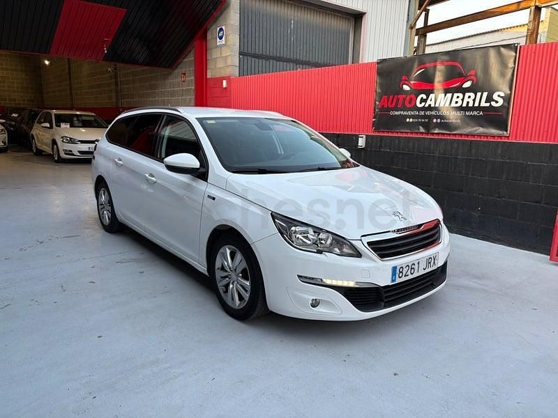 Usado Peugeot 308 SW Style 120 CV (88 kW) 2016 Blanco Familiar