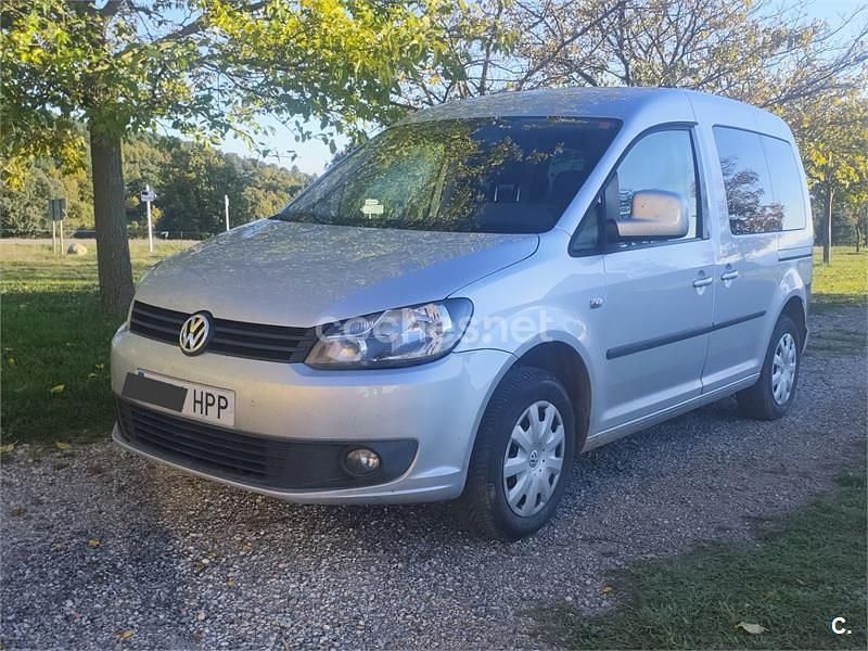 Gris / plata Usado 2013 VW Caddy Trendline Monovolumen | 7500 € (Buen precio) - Imagen 1/4
