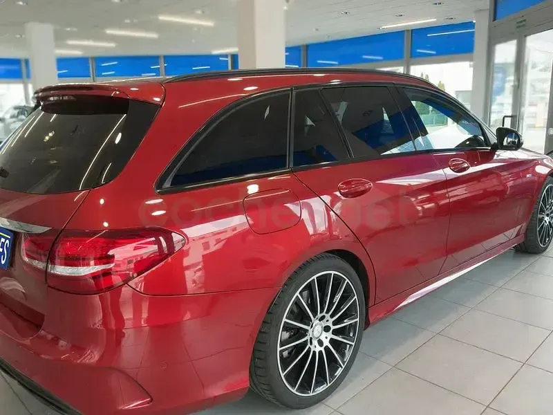 Usado Mercedes C43 AMG AMG 367 CV (269 kW) 2016 Rojo Familiar