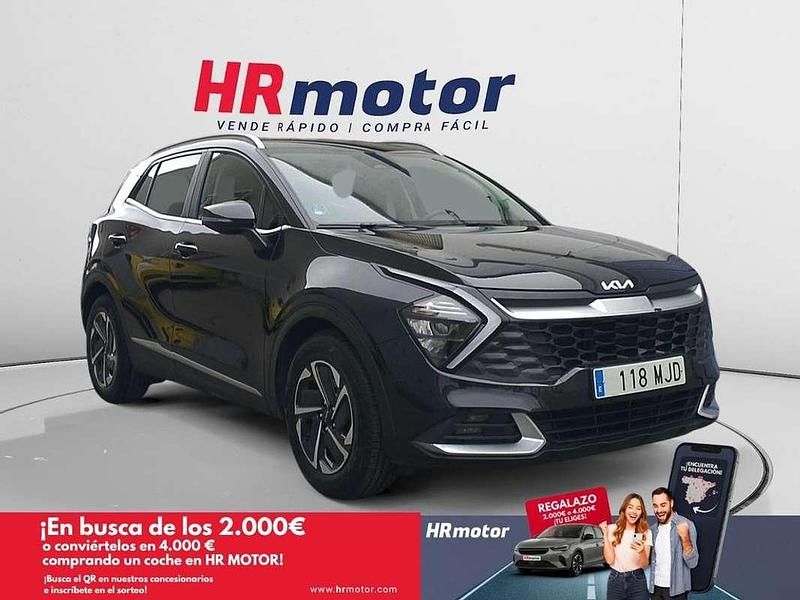 Negro Usado 2023 Kia Sportage SUV | 20.390 € (Precio justo) - Imagen 1/4
