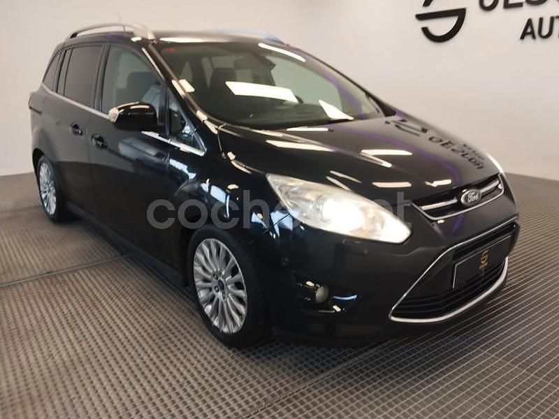 Usado Ford Grand C-Max Titanium 140 CV (102 kW) 2012 Negro Monovolumen