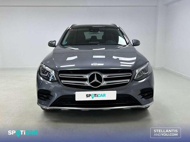 Usado Mercedes GLC220 170 CV (125 kW) 2018 Gris SUV