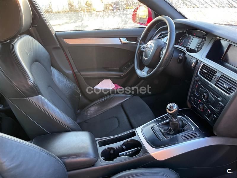 Usado Audi A4 143 CV (105 kW) 2008 Rojo Berlina