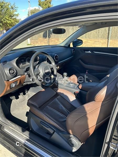 Usado Audi A3 Ambiente 105 CV (77 kW) 2013 Negro Berlina