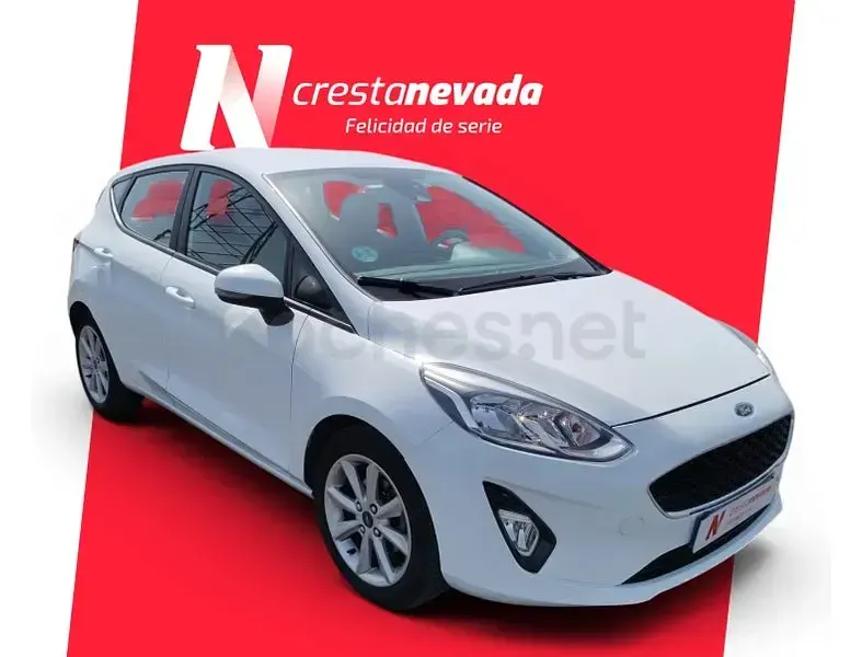Usado Ford Fiesta Trend 100 CV (73 kW) 2018 Blanco Utilitario