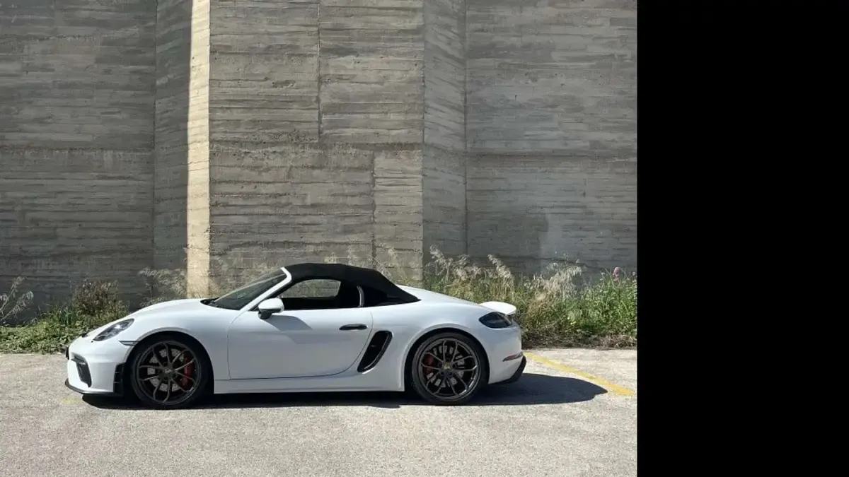 Usado Porsche 718 Spyder 420 CV (308 kW) 2020 Blanco Descapotable