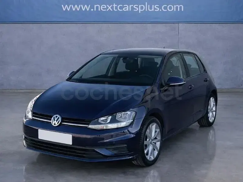 Usado VW Golf VII Advance 110 CV (80 kW) 2017 Azul Berlina