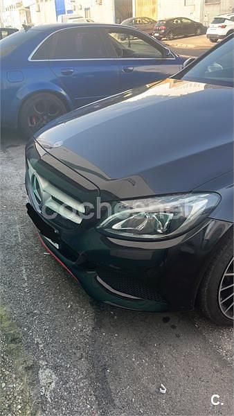 Usado Mercedes C200 136 CV (100 kW) 2016 Negro Berlina