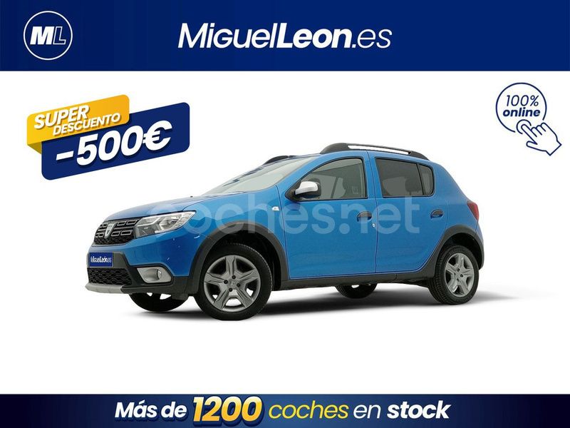 Azul Usado 2018 Dacia Sandero Comfort Utilitario | 9485 € (Precio justo) - Imagen 1/3