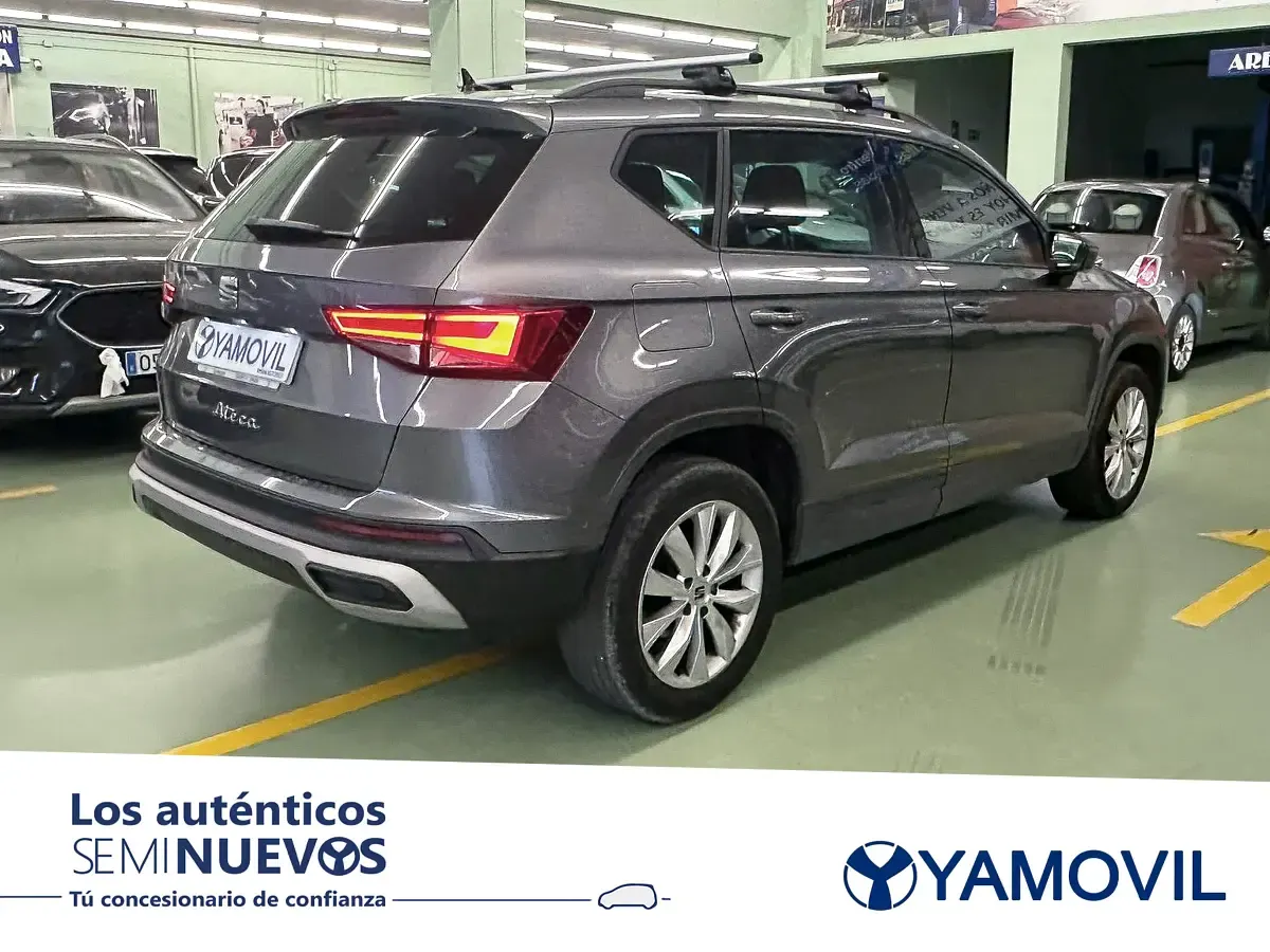 Usado Seat Ateca Style 110 CV (80 kW) 2022 Gris SUV