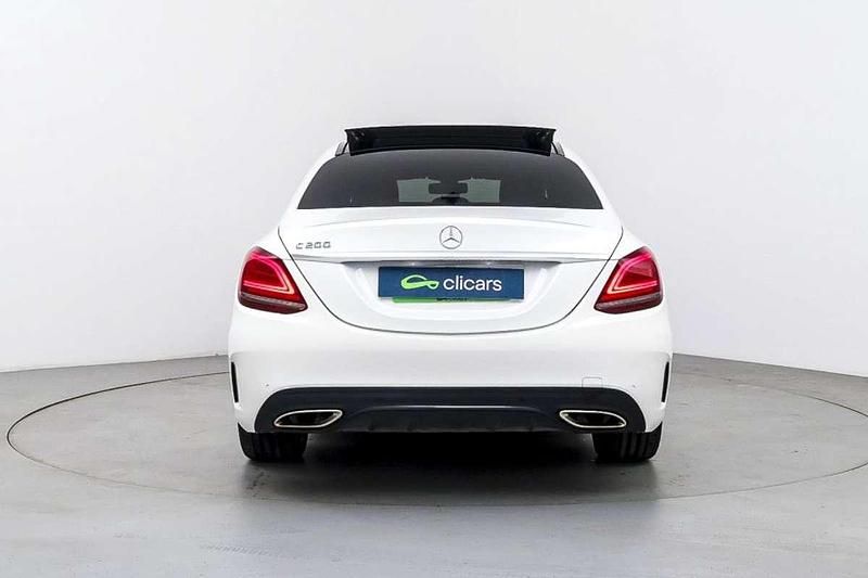 Usado Mercedes C200 184 CV (135 kW) 2019 Blanco Berlina